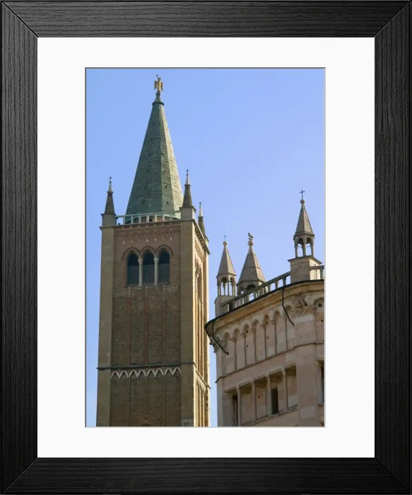 Framed Print : Bell Tower of the Duomo, Parma, Emilia Romagna, Italy, Europe Framed Print : Bell Tower of the Duomo, Parma, Emilia Romagna, Italy, Europe