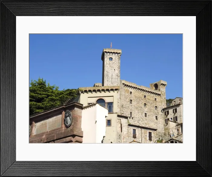 Framed Print : Castle of Bolsena, Bolsena, Viterbo, Lazio, Italy, Europe Framed Print : Castle of Bolsena, Bolsena, Viterbo, Lazio, Italy, Europe