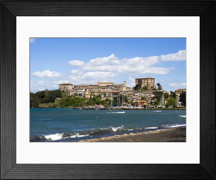Framed Print : Capodimonte and Lake of Bolsena, Viterbo, Lazio, Italy, Europe Framed Print : Capodimonte and Lake of Bolsena, Viterbo, Lazio, Italy, Europe