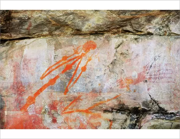 Aboriginal rock art, Ubirr, Kakadu National Park, UNESCO World Heritage Site