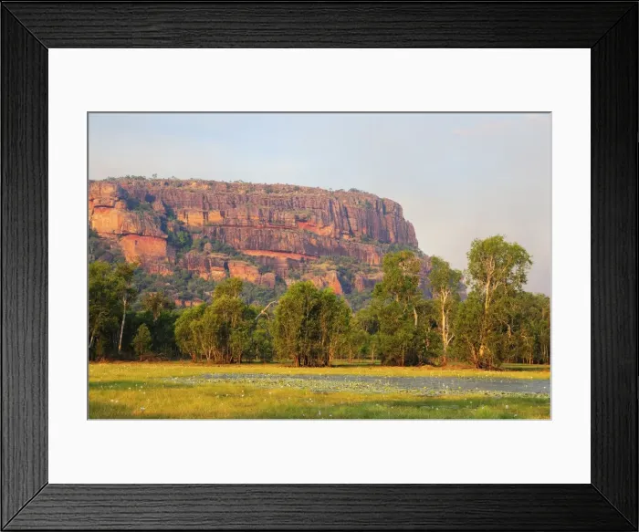 Framed Print : Nourlangie Rock and Anbangbang Billabong, Kakadu National Park, UNESCO World Heritage Site Framed Print : Nourlangie Rock and Anbangbang Billabong, Kakadu National Park, UNESCO World Heritage Site