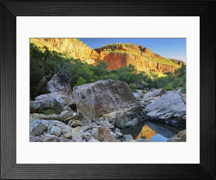 Framed Print : Emma Gorge, Kimberley, Western Australia, Australia, Pacific Framed Print : Emma Gorge, Kimberley, Western Australia, Australia, Pacific