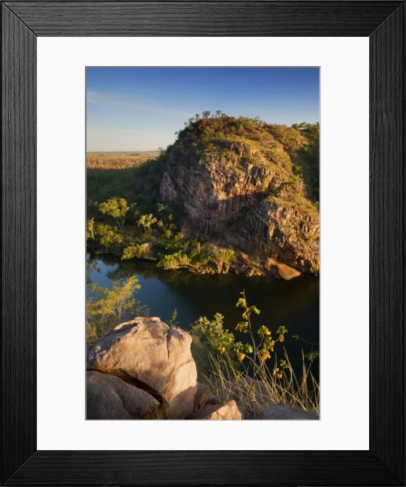 Framed Print : Katherine Gorge and Katherine River, Nitmiluk National Park, Northern Territory