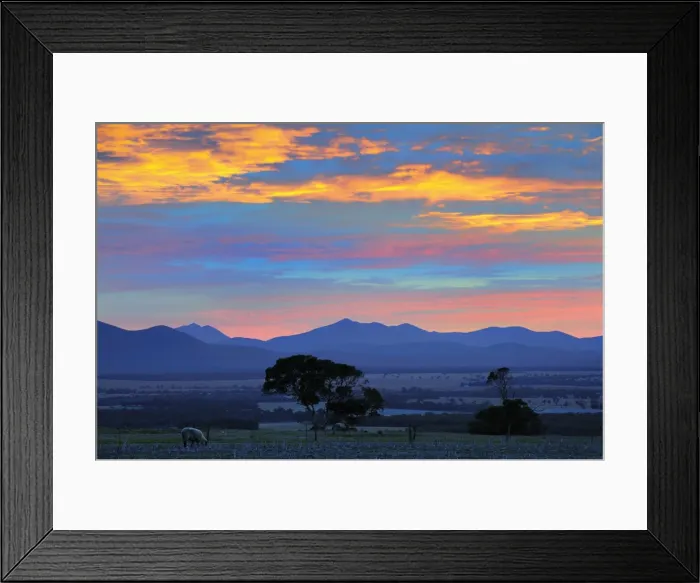 Framed Print : Sunrise, Stirling Range, Stirling Range National Park, Western Australia Framed Print : Sunrise, Stirling Range, Stirling Range National Park, Western Australia