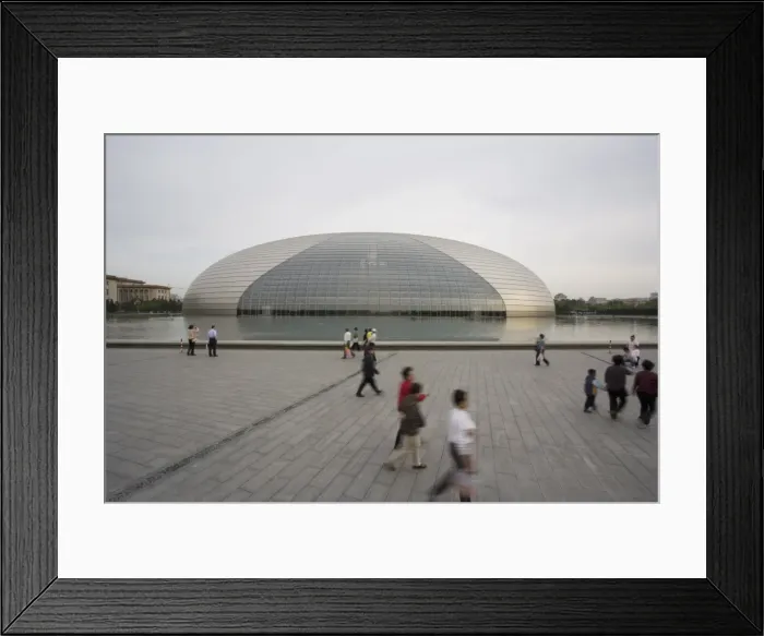 Framed Print : The National Opera Theater, Tiananmen Square, Beijing, China, Asia Framed Print : The National Opera Theater, Tiananmen Square, Beijing, China, Asia