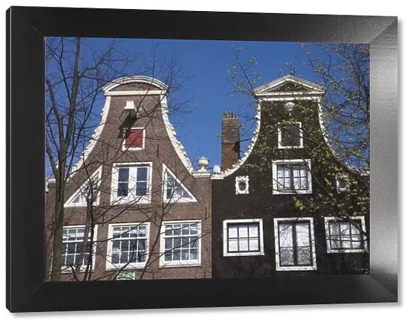Gabled houses, Amsterdam, Netherlands, Europe