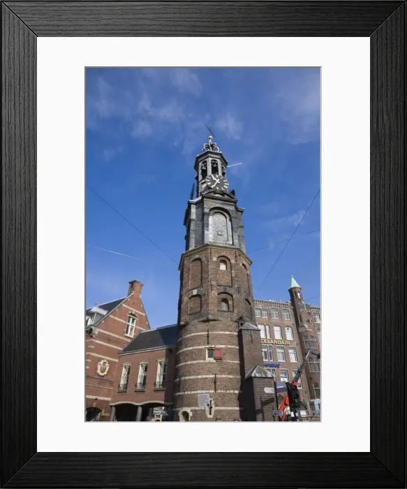 Framed Print : Munttoren (Mint Tower), Amsterdam, Netherlands, Europe Framed Print : Munttoren (Mint Tower), Amsterdam, Netherlands, Europe