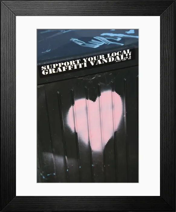 Framed Print : Graffiti, Amsterdam, Netherlands, Europe Framed Print : Graffiti, Amsterdam, Netherlands, Europe