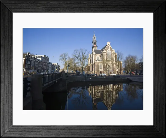 Framed Print : Westerkerk Church, built in 1631, Amsterdam, Netherlands, Europe Framed Print : Westerkerk Church, built in 1631, Amsterdam, Netherlands, Europe