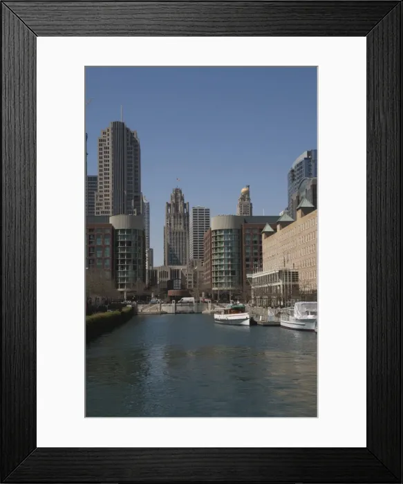 Framed Print : Chicago, Illinois, United States of America, North America Framed Print : Chicago, Illinois, United States of America, North America