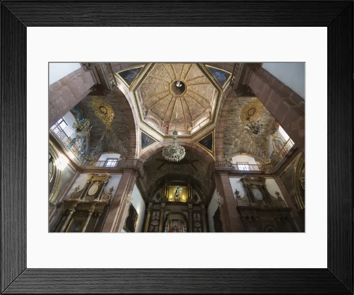 Framed Print : Dome of La Parroquia, San Miguel de Allende (San Miguel), Guanajuato State Framed Print : Dome of La Parroquia, San Miguel de Allende (San Miguel), Guanajuato State