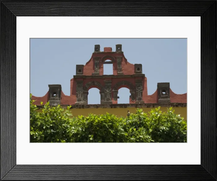 Framed Print : Detail of bulding in the Plaza de Allende, a square near Templo de Nuestra Senora de la Salud church, San Miguel de Allende (San Miguel), Guanajuato State, Mexico Framed Print : Detail of bulding in the Plaza de Allende, a square near Templo de Nuestra Senora de la Salud church, San Miguel de Allende (San Miguel), Guanajuato State, Mexico