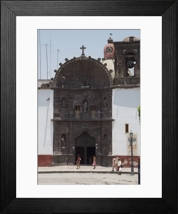 Framed Print : Templo de Nuestra Senora de la Salud, a church in San Miguel de Allende (San Miguel) Framed Print : Templo de Nuestra Senora de la Salud, a church in San Miguel de Allende (San Miguel)