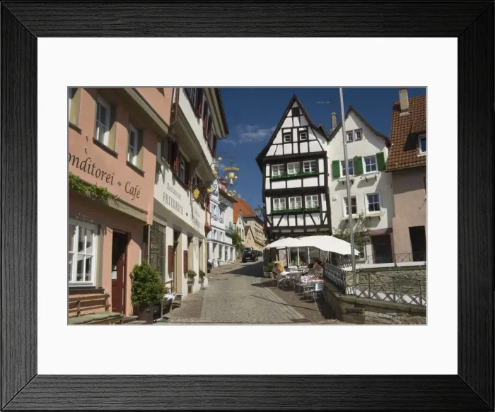 Framed Print : On the River Neckar, Bad Wymphen (Bad Wimpfen), Baden-Wurttemberg, Germany, Europe Framed Print : On the River Neckar, Bad Wymphen (Bad Wimpfen), Baden-Wurttemberg, Germany, Europe