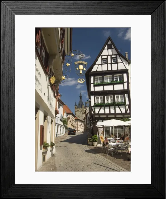Framed Print : On the River Neckar, Bad Wymphen (Bad Wimpfen), Baden-Wurttemberg, Germany, Europe Framed Print : On the River Neckar, Bad Wymphen (Bad Wimpfen), Baden-Wurttemberg, Germany, Europe