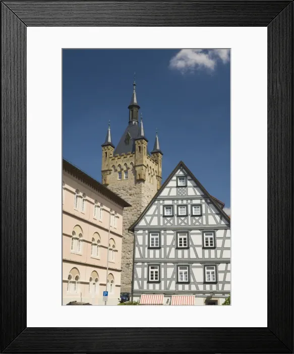 Framed Print : On the River Neckar, Bad Wymphen (Bad Wimpfen), Baden-Wurttemberg, Germany, Europe Framed Print : On the River Neckar, Bad Wymphen (Bad Wimpfen), Baden-Wurttemberg, Germany, Europe