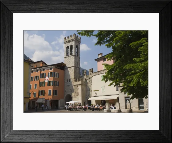 Framed Print : The Gate Tower, the Old Town, Riva del Garda, Lake Garda, Trentino-Alto Adige Framed Print : The Gate Tower, the Old Town, Riva del Garda, Lake Garda, Trentino-Alto Adige