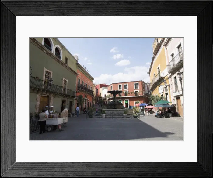 Framed Print : Square in Guanajuato, a UNESCO World Heritage Site, Guanajuato State, Mexico Framed Print : Square in Guanajuato, a UNESCO World Heritage Site, Guanajuato State, Mexico