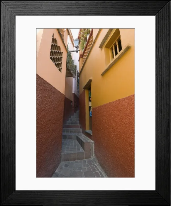 Framed Print : Callejon del Beso (Alley of the Kiss) so named because of the close balconies of the two houses Framed Print : Callejon del Beso (Alley of the Kiss) so named because of the close balconies of the two houses