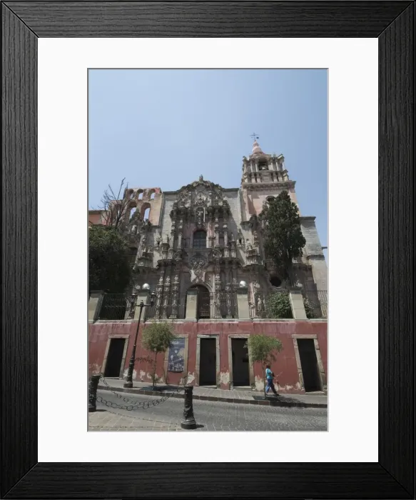 Framed Print : The chuch Templo de la Compania in Guanajuato, a UNESCO World Heritage Site Framed Print : The chuch Templo de la Compania in Guanajuato, a UNESCO World Heritage Site