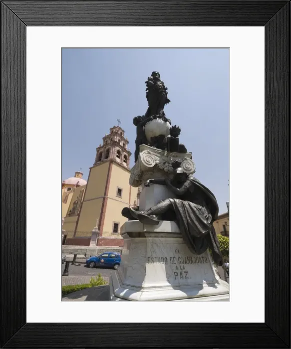 Framed Print : The 17th century Basilica de Nuestra Senora de Guanajuato in Guanajuato Framed Print : The 17th century Basilica de Nuestra Senora de Guanajuato in Guanajuato