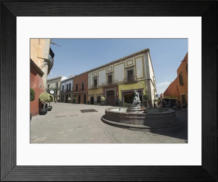 Framed Print : Santiago de Queretaro (Queretaro), a UNESCO World Heritage Site, Queretaro State Framed Print : Santiago de Queretaro (Queretaro), a UNESCO World Heritage Site, Queretaro State