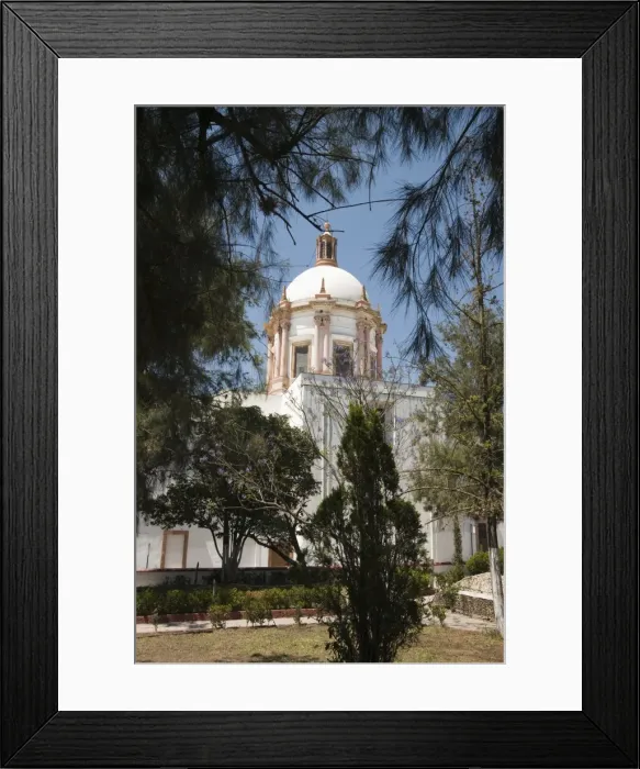 Framed Print : Iglesia San Pedro, the main church at Mineral de Pozos (Pozos), a UNESCO World Heritage Site Framed Print : Iglesia San Pedro, the main church at Mineral de Pozos (Pozos), a UNESCO World Heritage Site