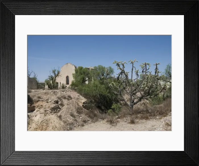 Framed Print : Old copper and mercury mine, Mineral de Pozos (Pozos) a UNESCO World Heritage Site Framed Print : Old copper and mercury mine, Mineral de Pozos (Pozos) a UNESCO World Heritage Site