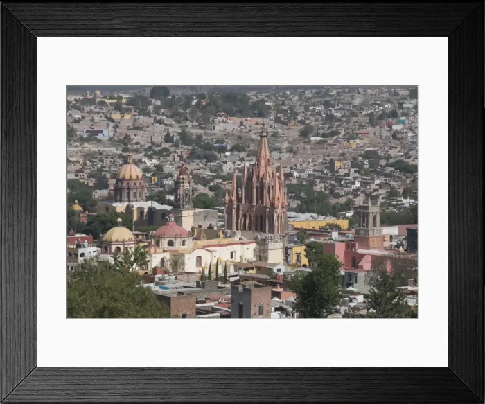 Framed Print : View of San Miguel de Allende (San Miguel) from Mirador viewpoint, Guanajuato State Framed Print : View of San Miguel de Allende (San Miguel) from Mirador viewpoint, Guanajuato State