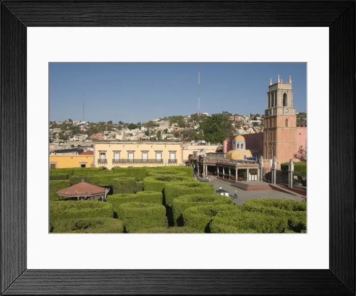 Framed Print : Jardin Principal, San Miguel de Allende (San Miguel), Guanajuato State Framed Print : Jardin Principal, San Miguel de Allende (San Miguel), Guanajuato State