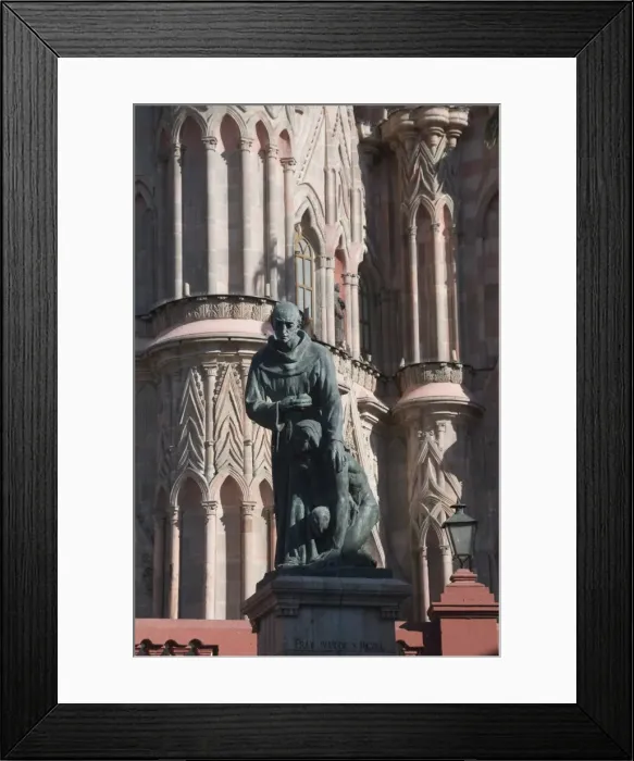 Framed Print : La Parroquia, church notable for its fantastic Neo-Gothic exterior, San Miguel de Allende Framed Print : La Parroquia, church notable for its fantastic Neo-Gothic exterior, San Miguel de Allende
