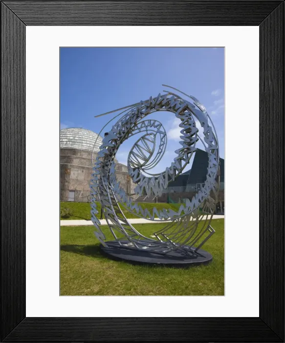 Framed Print : Modern sculpture outside the Adler Planetarium, Chicago, Illinois, United States of America Framed Print : Modern sculpture outside the Adler Planetarium, Chicago, Illinois, United States of America