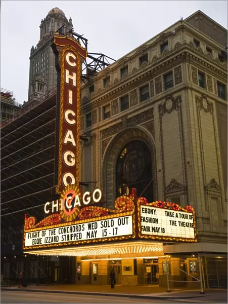 The Chicago Theatre, Chicago, Illinois, United States of America, North America
