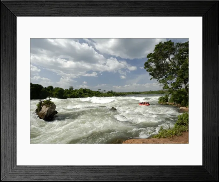 Framed Print : Itanda Falls, Victoria Nile, Uganda, East Africa, Africa Framed Print : Itanda Falls, Victoria Nile, Uganda, East Africa, Africa