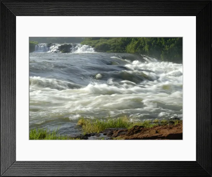 Framed Print : Bujagali Falls, Victoria Nile, Uganda, East Africa, Africa Framed Print : Bujagali Falls, Victoria Nile, Uganda, East Africa, Africa