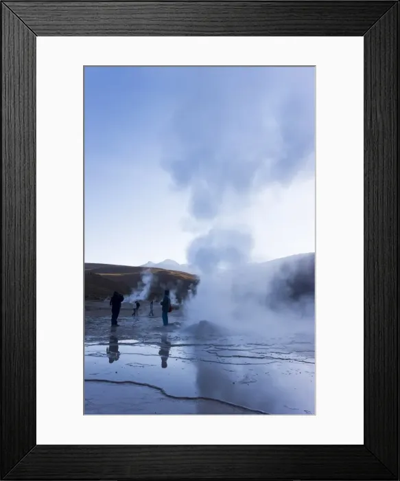 Framed Print : El Tatio Geysers, at 4300m above sea level El Tatio is the worlds highest geyser field Framed Print : El Tatio Geysers, at 4300m above sea level El Tatio is the worlds highest geyser field