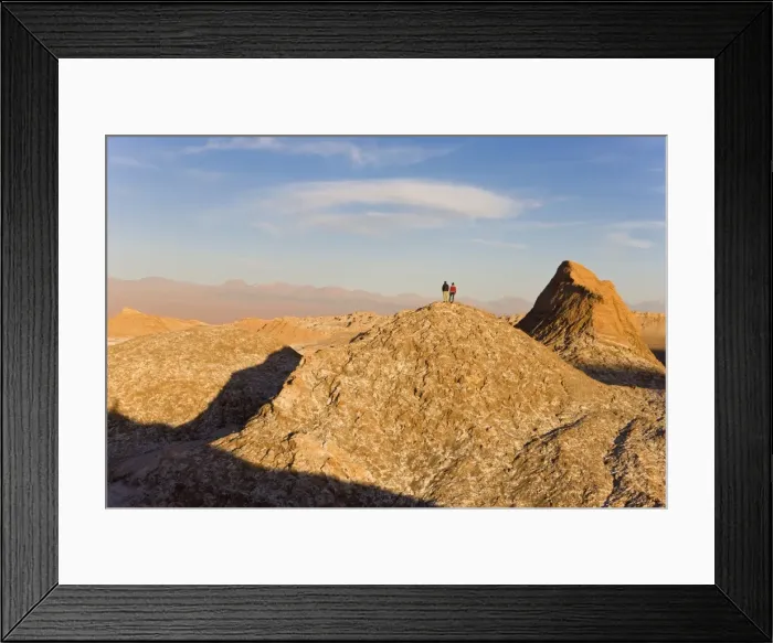 Framed Print : Tourists waiting for the sunset, Valle de la Luna (Valley of the Moon) Framed Print : Tourists waiting for the sunset, Valle de la Luna (Valley of the Moon)