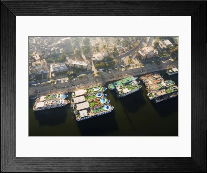 Framed Print : Cruise ships on the Nile, Luxor, Thebes, Middle Egypt, Egypt, North Africa, Africa Framed Print : Cruise ships on the Nile, Luxor, Thebes, Middle Egypt, Egypt, North Africa, Africa