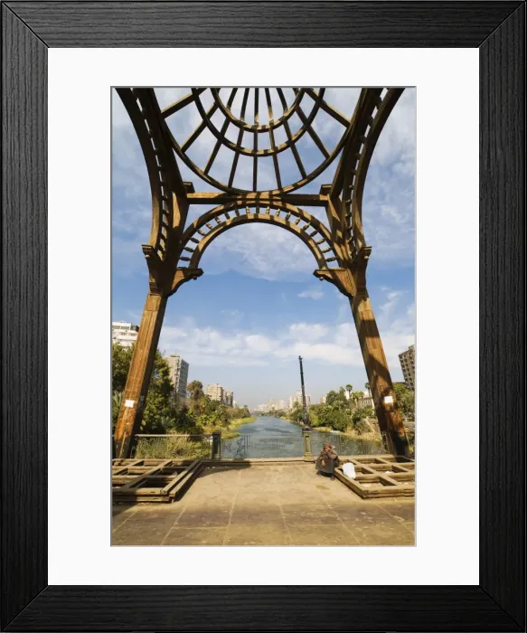 Framed Print : Footbridge, Rhoda Island, Cairo, Egypt, North Africa, Africa Framed Print : Footbridge, Rhoda Island, Cairo, Egypt, North Africa, Africa
