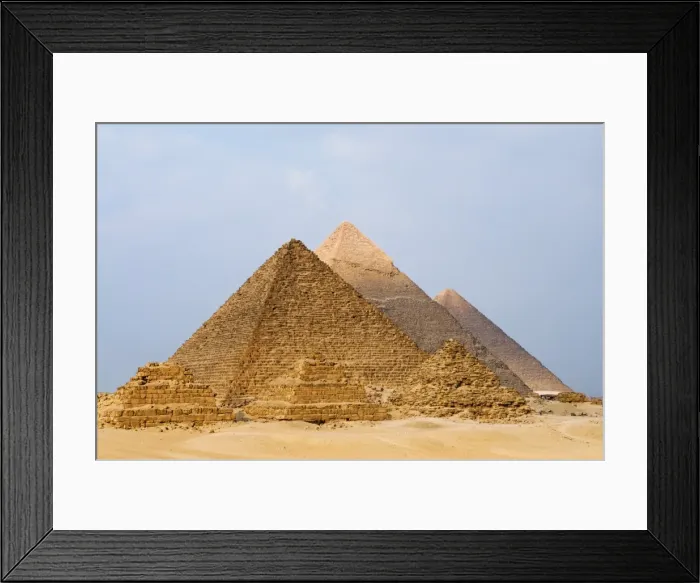 Framed Print : The Pyramids of Giza, UNESCO World Heritage Site, Giza, Egypt, North Africa, Africa Framed Print : The Pyramids of Giza, UNESCO World Heritage Site, Giza, Egypt, North Africa, Africa