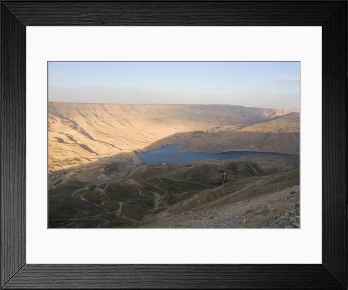 Framed Print : Wadi Mujib (Jordan Grand Canyon), Jordan, Middle East Framed Print : Wadi Mujib (Jordan Grand Canyon), Jordan, Middle East