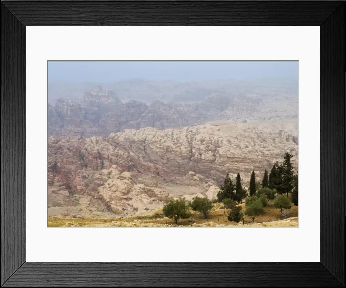 Framed Print : Desert along the Kings Highway, Jordan, Middle East Framed Print : Desert along the Kings Highway, Jordan, Middle East