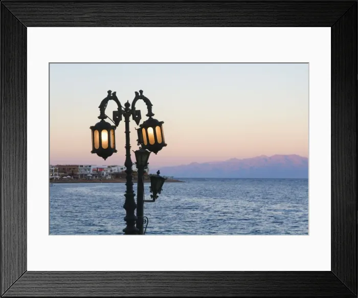Framed Print : Lamp and Gulf of Aqaba, Asilah (Dahab), Sinai, Egypt, North Africa, Africa Framed Print : Lamp and Gulf of Aqaba, Asilah (Dahab), Sinai, Egypt, North Africa, Africa
