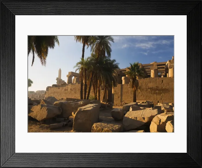 Framed Print : Temple of Amun at Karnak, Thebes, UNESCO World Heritage Site, Egypt, North Africa, Africa Framed Print : Temple of Amun at Karnak, Thebes, UNESCO World Heritage Site, Egypt, North Africa, Africa