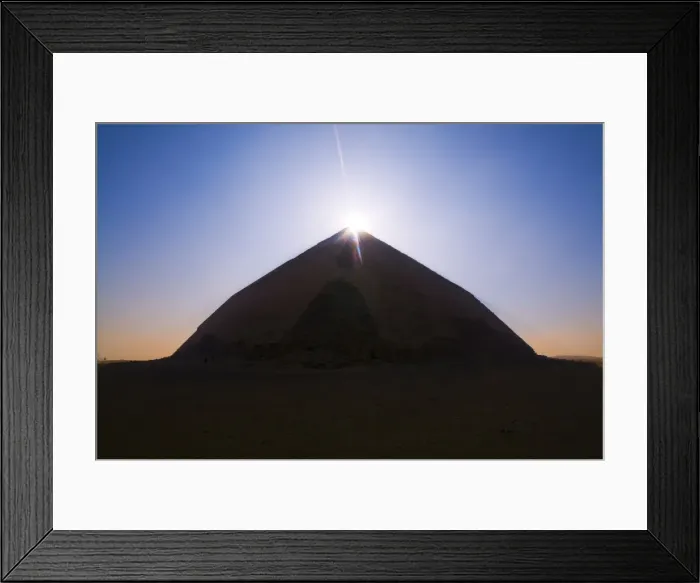Framed Print : The Bent Pyramid, Pyramid field of Dahshur, UNESCO World Heritage Site Framed Print : The Bent Pyramid, Pyramid field of Dahshur, UNESCO World Heritage Site