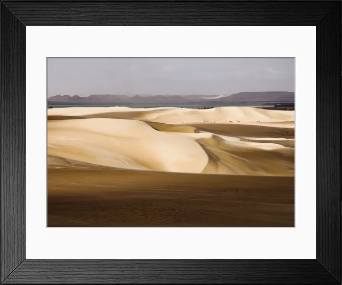 Framed Print : Sand dunes, The Great Sand Sea, Western Desert, Egypt, North Africa, Africa Framed Print : Sand dunes, The Great Sand Sea, Western Desert, Egypt, North Africa, Africa