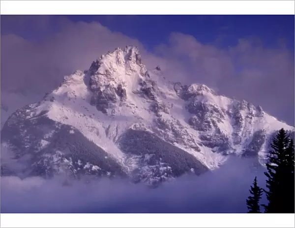 Snowy Mountain, Alaska, United States of America, North America