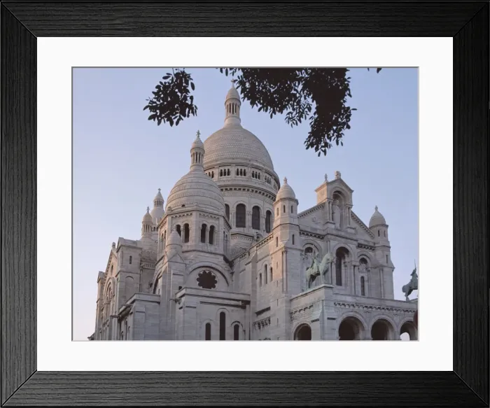 Framed Print : Sacre Coeur, Paris, France, Europe Framed Print : Sacre Coeur, Paris, France, Europe