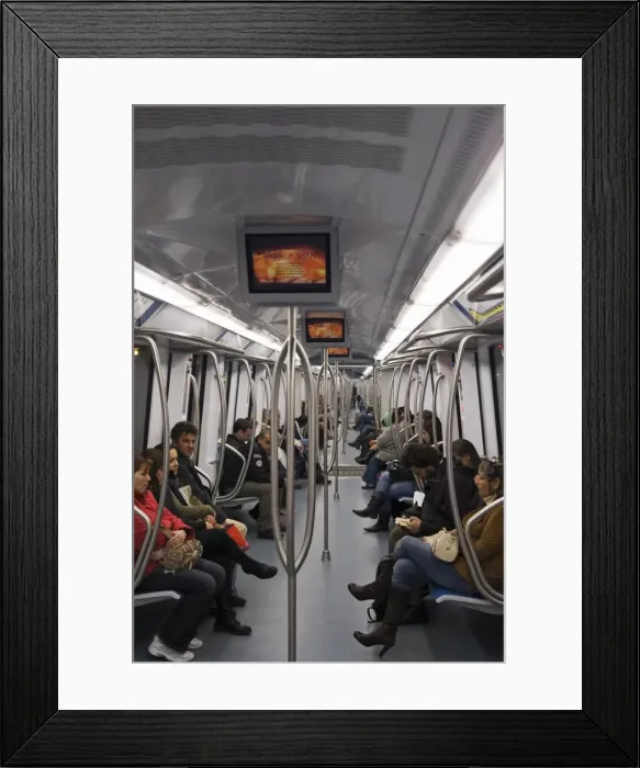 Framed Print : The Tube, The Subway, Rome, Lazio, Italy, Europe Framed Print : The Tube, The Subway, Rome, Lazio, Italy, Europe