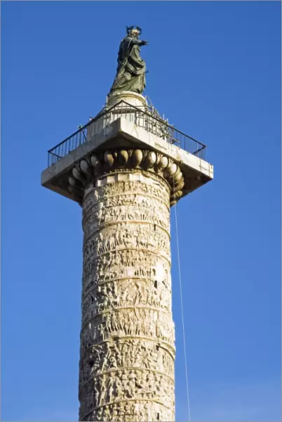 Trajan Column, Rome, Lazio, Italy, Europe